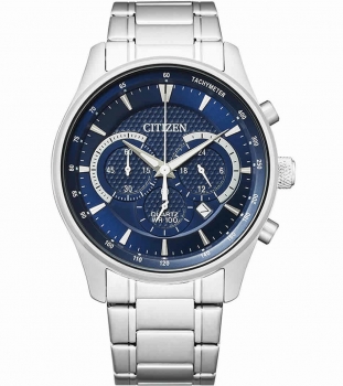 Citizen Herrenuhr AN8190-51L Chronograph Armbanduhr Silber Chrono Uhr