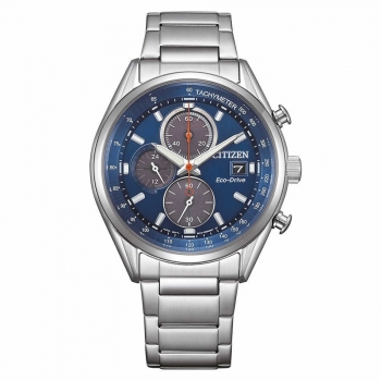 Citizen Herrenuhr CA0459-79L Uhr Armbanduhr Solaruhr Eco-Drive Chrono Blau