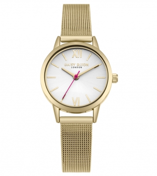 Daisy Dixon London Damenuhr DD069GM Kendall Armbanduhr Uhr Gold Mini 26 mm