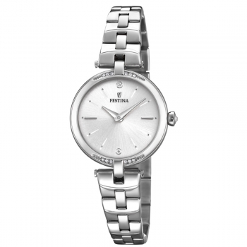 Festina Damenuhr F20307-1 Schmuckuhr Silber Uhr Armbanduhr