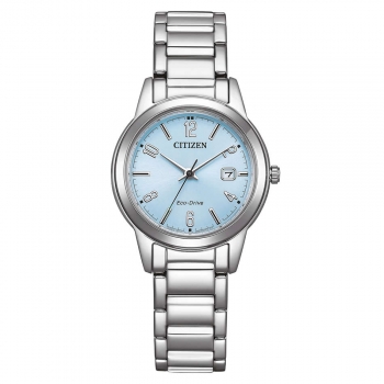 Citizen Damenuhr FE1241-71L Eco-Drive Armbanduhr Uhr Solaruhr Blau