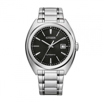 Citizen Herrenuhr NJ0100-71E Automatik Armbanduhr Uhr Silber 40 Std Gangreserve