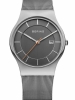 Bering Herrenuhr 11938-007- Herren Uhr Armbanduhr Silber