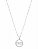 s.Oliver Damen Kette 2032567 Silber Infinity Halskette 42+ 3 cm