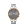 Nixon Damenuhr A099-2477 Kensington Herren Silber Gold Gray Uhr