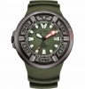 Citizen Herrenuhr BJ8057-17X Uhr Armbanduhr Solaruhr Eco-Drive Olive Promaster Dive