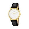 Festina Herrenuhr F6829-1 Sport Gold Uhr Leder Armbanduhr