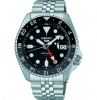 Seiko Herrenuhr SSK001K1 Automatik GMT Armbanduhr Sports Gangreserve 41 Std