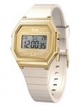 iceWatch 022732 ICE digit retro - Metal gold mirror - Almond skin Digitaluhr Armbanduhr