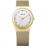 Bering Damenuhr 12927-334 Classic Gold Uhr Armbanduhr