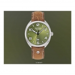Bruno Söhnle Glashütte/SA Herrenuhr 17-13209-661 Armbanduhr Uhr La Spezia II Grün