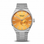 Bering Herrenuhr 19441-701 Uhr Armbanduhr Automatik Silber orange