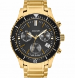 Joop Herrenuhr 2030895 Armbanduhr Uhr Gold Chronograph Datum