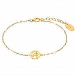 s.Oliver Damen Armband 2032596 Herz Gold Goldkette Schmuck Armkette
