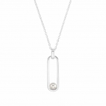 s.Oliver Damen Kette 2033871 Perlenkette Halskette Perle Silber Halsschmuck 45 cm