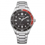 Citizen Herrenuhr AW1820-81E Armbanduhr Solaruhr Eco-Drive Sporty Diver Solar Uhr