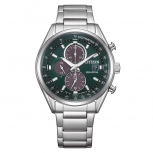 Citizen Herrenuhr CA0459-79X Uhr Armbanduhr Solaruhr Eco-Drive Chrono Grün