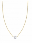 Esprit Damen Kette ESNL93366B Stern Halskette Damenkette Gold
