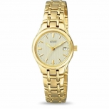 Citizen Damenuhr EW1262-55P Eco-Drive Armbanduhr Gold Uhr Solaruhr