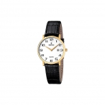 Festina Damenuhr F16479-1- Sport Gold Leder Uhr  Armbanduhr Damen Datum