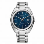 Citizen Herrenuhr NJ0100-71L Automatik Armbanduhr Uhr Silber 40 Std Gangreserve