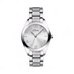 s.Oliver Damenuhr SO-2489-MQ Armbanduhr Silber Uhr Neueheit