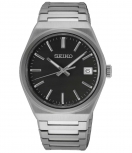 Seiko Herrenuhr SUR557P1 Armbanduhr Klassic Edelstahl Uhr Silber